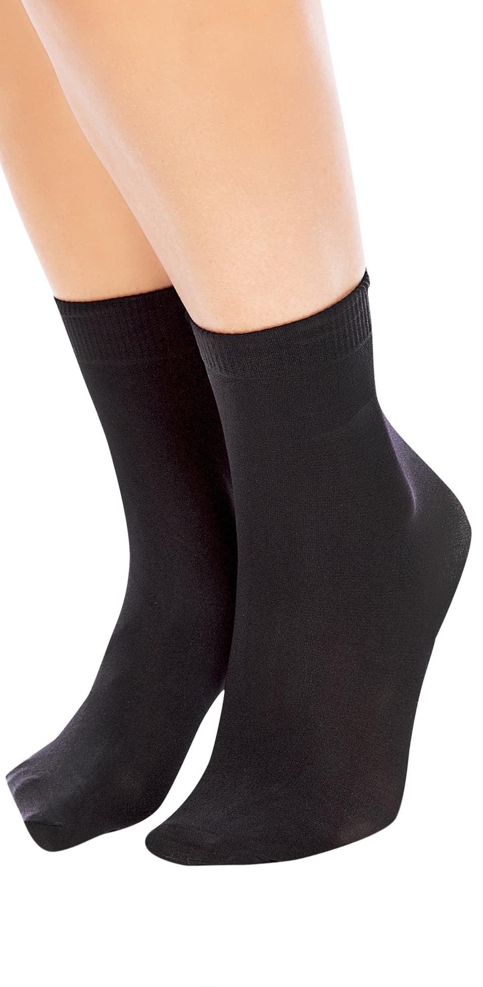 Glamory Soft Micro 40 Microfaser-Söckchen | Farbe: Black | Größe: One size