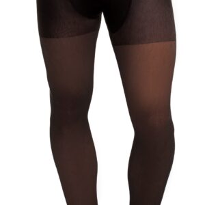Glamory Support 70 Herrenstützstrumpfhose | Farbe: Black | Größe: 60-62