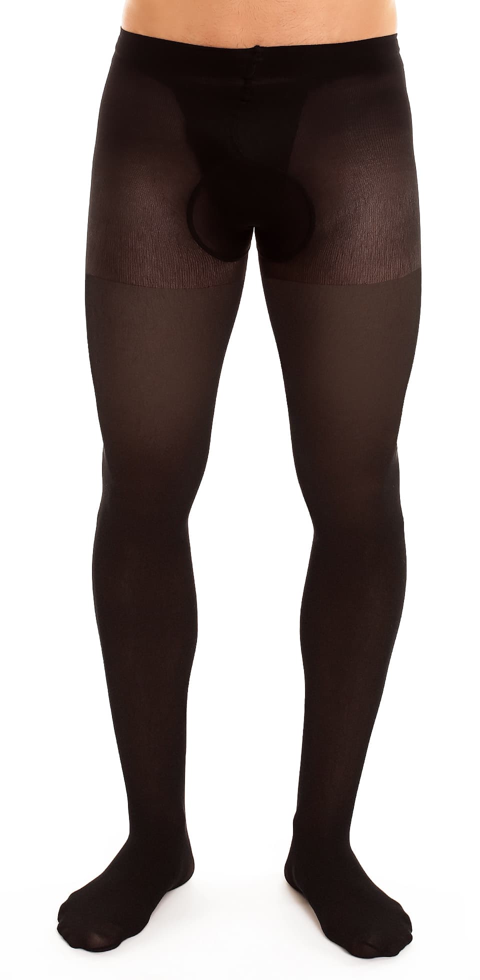 Glamory Support 40 Herrenstützstrumpfhose | Farbe: Black | Größe: 48-50