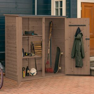 Gartenschuppen mit Doppeltür | Geräteschuppen aus Holz
