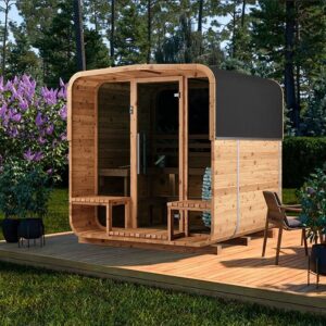 Fasssauna aus Thermoholz | Fasssauna aus Thermoholz N 210