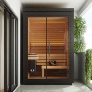 Premium Außensauna | Elegante Außensauna – Elma S