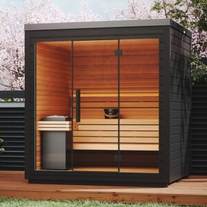 Premium Außensauna | Elegante Außensauna – Elma L