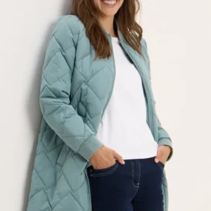 Langer Stepp-Blouson