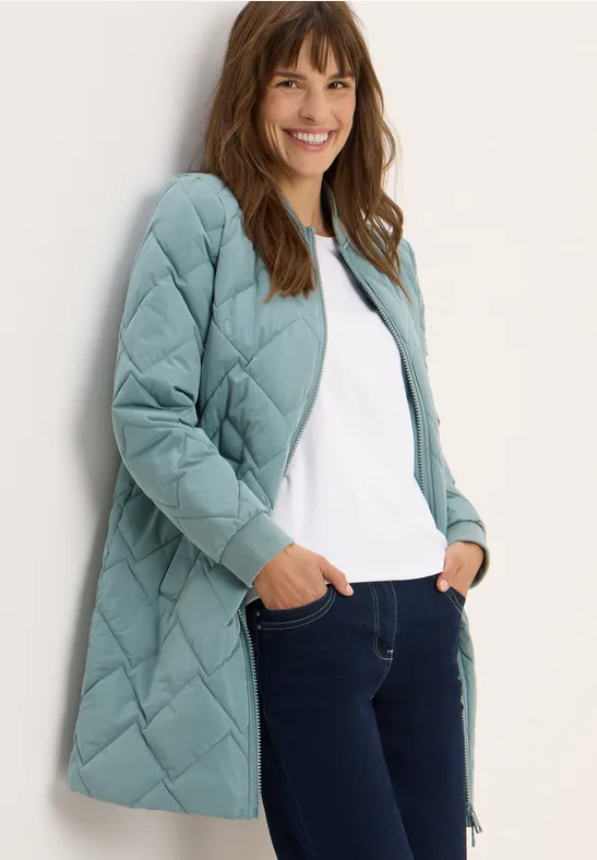 Langer Stepp-Blouson