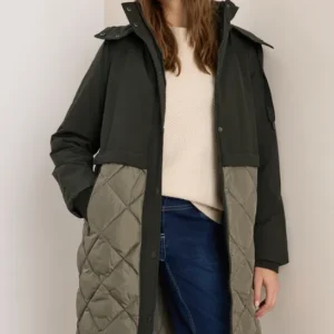 Mantel mit Strukturmix