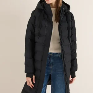 Mantel mit verklebten Nähten