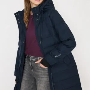 Mantel mit verklebten Nähten