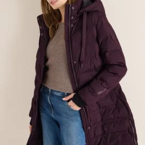 Mantel mit verklebten Nähten