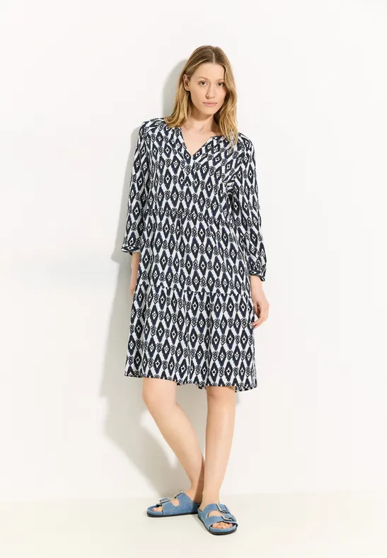 Tunika Kleid mit Print