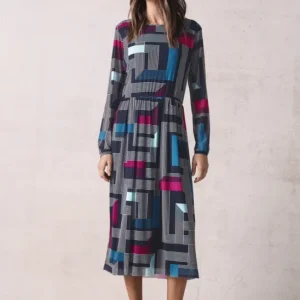 Bedrucktes Meshkleid