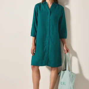 Blusenkleid aus Leinen