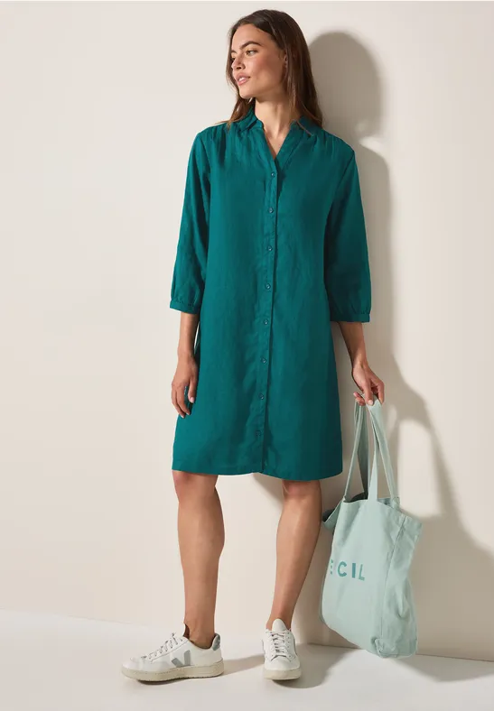 Blusenkleid aus Leinen