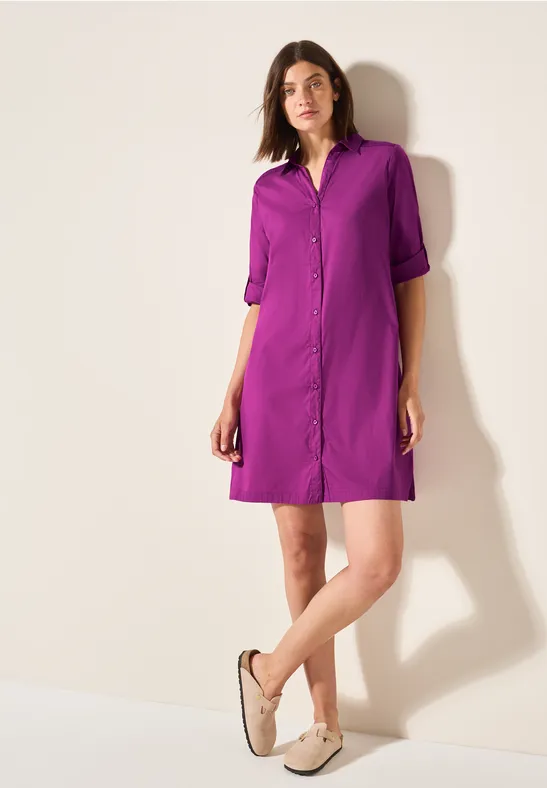 Kleid mit Smok-Detail