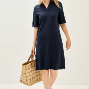 Piqué Polo-Kleid