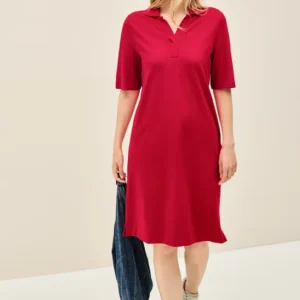 Piqué Polo-Kleid