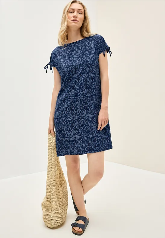 Gemustertes Strukturkleid