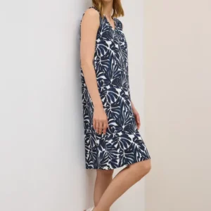 Gemustertes Jersey-Kleid