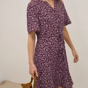 Gemustertes Strukturkleid