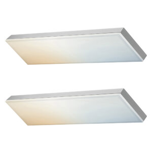 Ledvance SMART+ Planon Frameless rechteckig Warm- und Kaltweiß 600 x 300 2er-Set