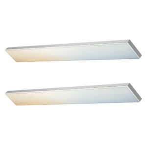 Ledvance SMART+ Planon Frameless rechteckig Warm- und Kaltweiß 800 x 100 2er-Set