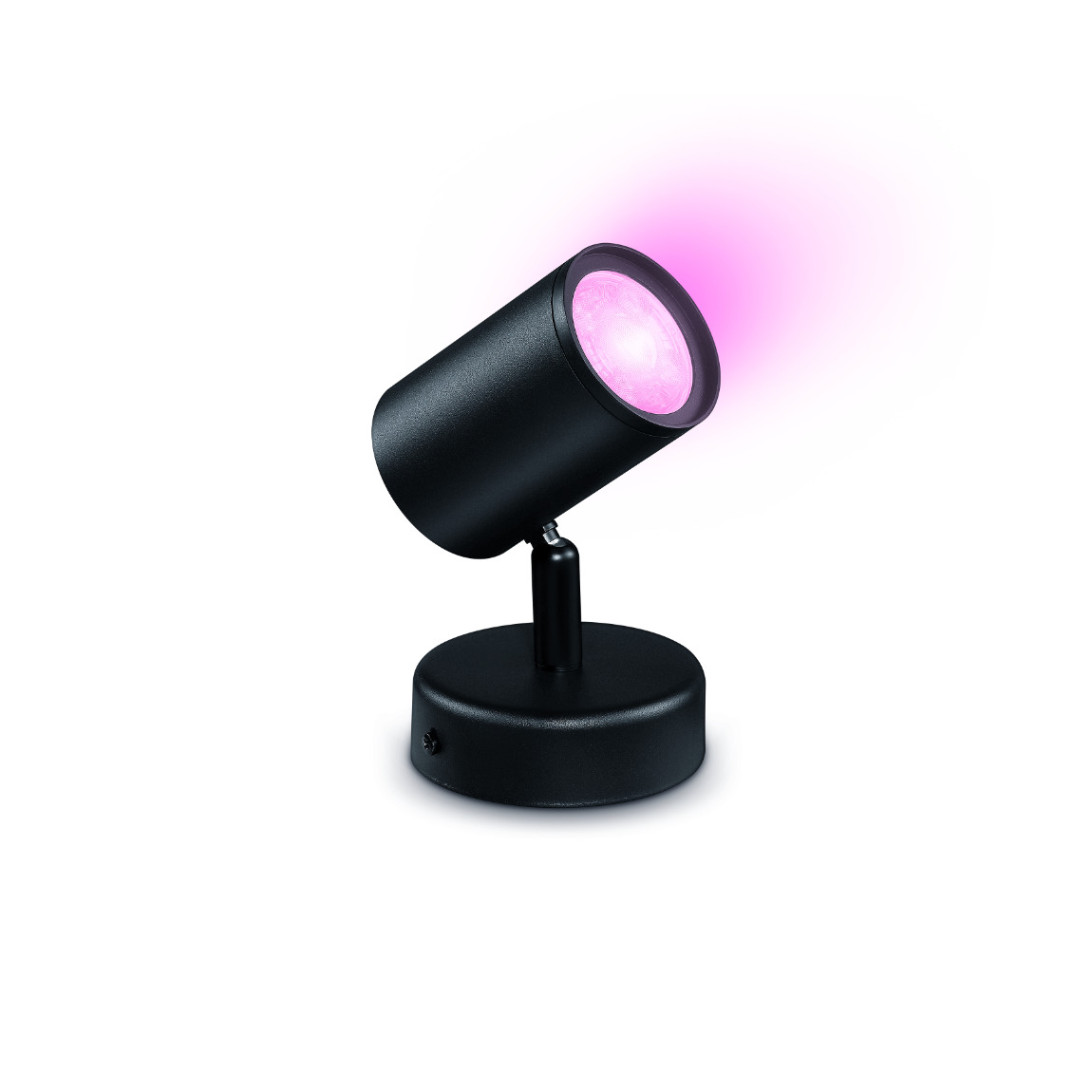 WiZ IMAGEO Spots Deckenleuchte Tunable Farbig 1x 5W - Schwarz