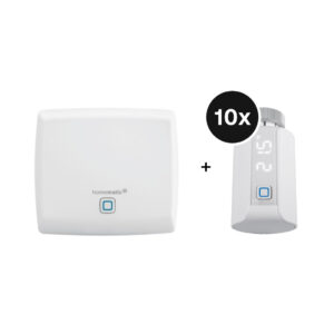 Homematic IP Starter Set Heizen mit 10 Heizkörperthermostaten Evo