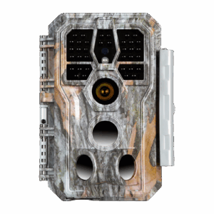 Wildkamera 64MP 1296p mit Audio und Bewegungsmelder Nachtsicht Max. Entfernung bis 100 Füße, 0,1s Trigger Geschwindigkeit , IP66| A280