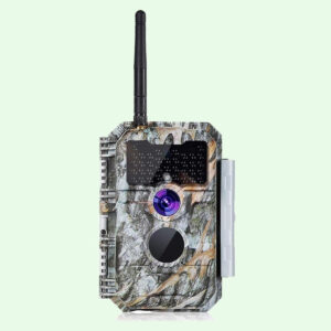 Wildkamera Wlan Fotofalle Jagdkamera Wildtierkamera 64MP 1296P 0,1s Schnelle Trigger Geschwindigkeit Nachtsicht Bewegungsmelder 110°PIR IP66 Wasserdichter | W600