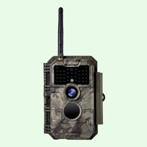 Wildkamera Wlan Fotofalle Jagdkamera Wildtierkamera 64MP 1296P 0,1s Schnelle Trigger Geschwindigkeit Nachtsicht Bewegungsmelder 110°PIR IP66 Wasserdichter | W600