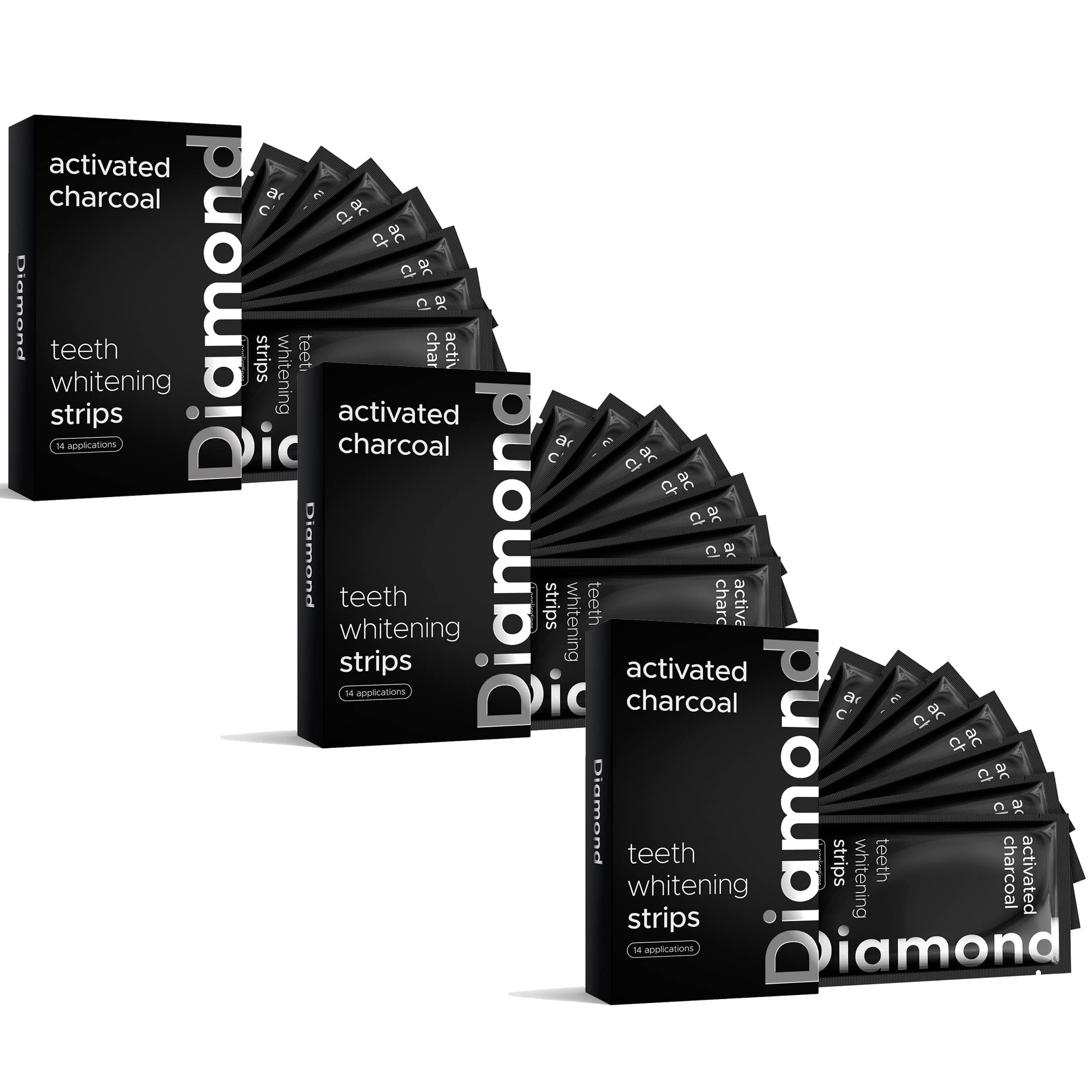 Aktivkohle Zahnbleaching Strips