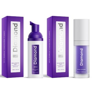 Zahnbleaching Farbkorrektur Schaum