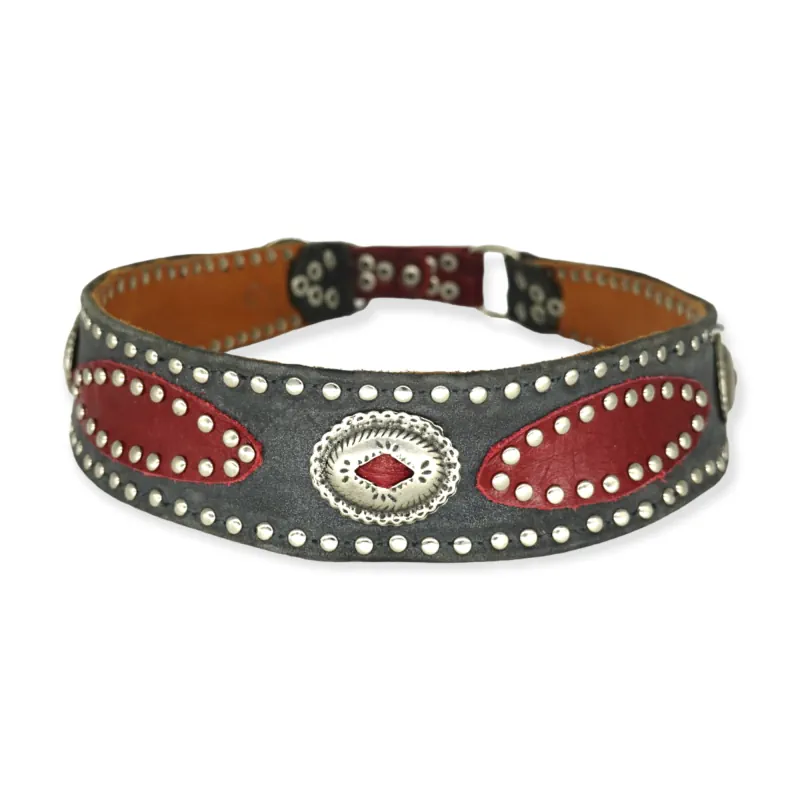 Hundehalsband burgunder #27