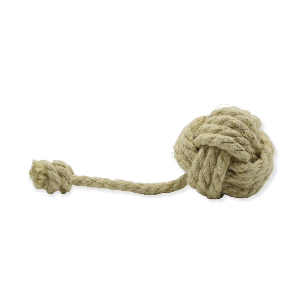 Hanfspielzeug: Wurfball aus Hanffasern