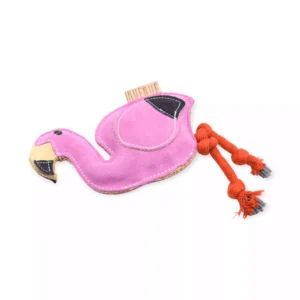 Hundespielzeug Flamingo